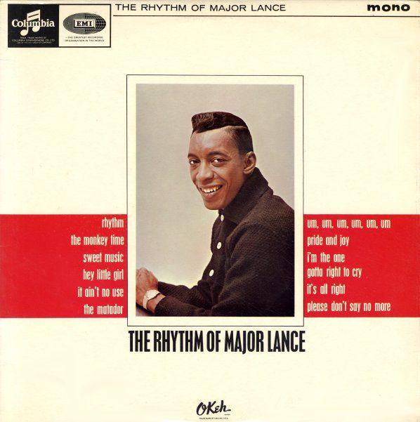 Portada de Álbum "The Rhythm Of Major Lance", de Major Lance