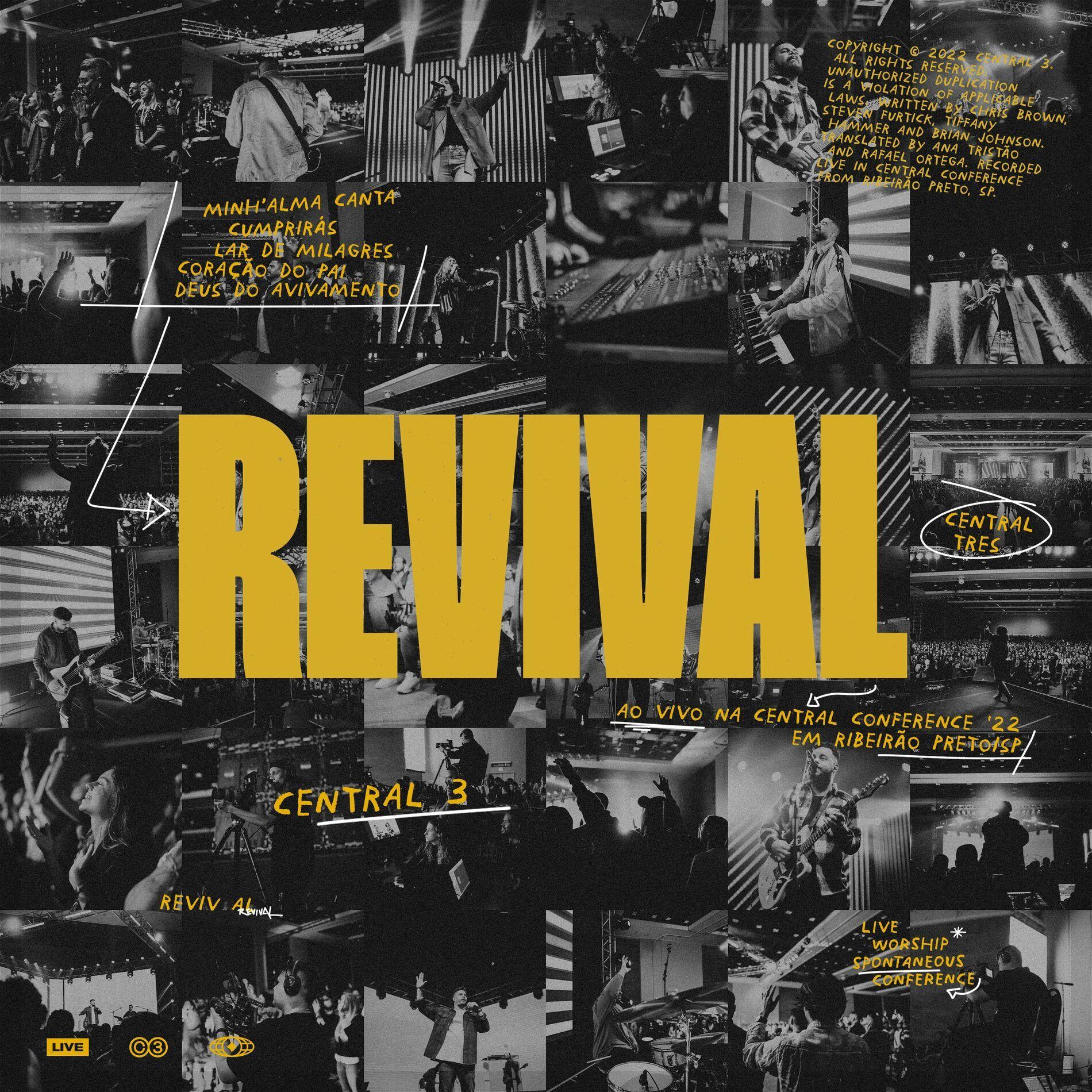 Portada del álbum "REVIVAL", de Central 3