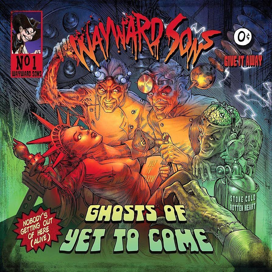 Capa do Álbum "Ghosts Of Yet To Come", de Wayward Sons