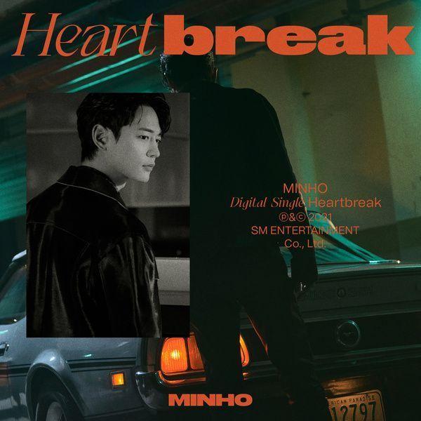 Portada de Sencillo/EP "Heartbreak", de MINHO (SHINee)