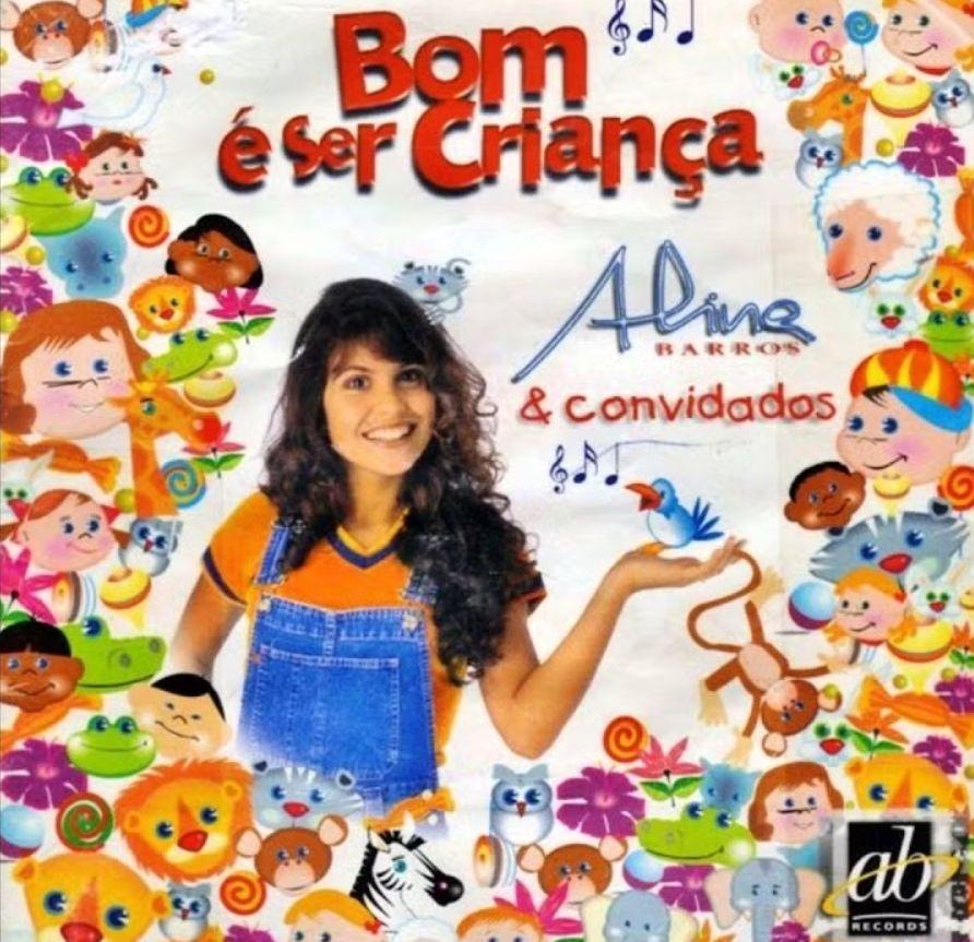 Portada de Álbum "Bom é ser Criança ", de ImaginAline (Aline Barros e Cia.)