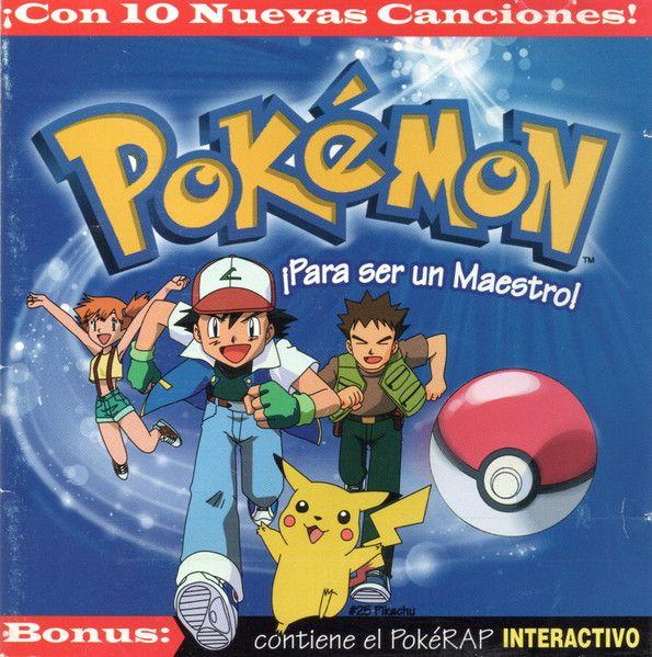 Portada de Álbum "Pokemon ¡Para Ser un Maestro!", de Pokémon