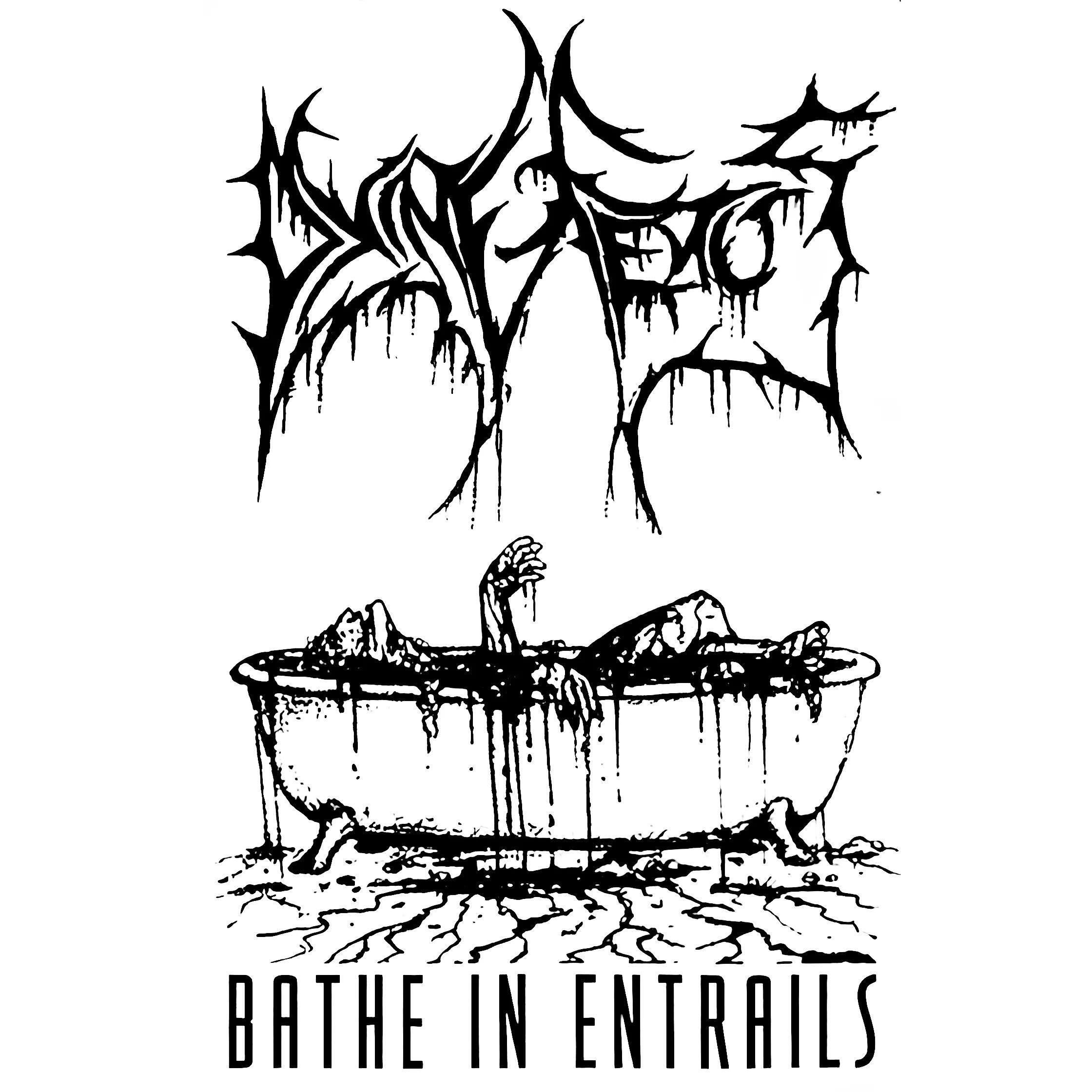 Portada de Sencillo/EP "Bathe In Entrails", de Dying Fetus