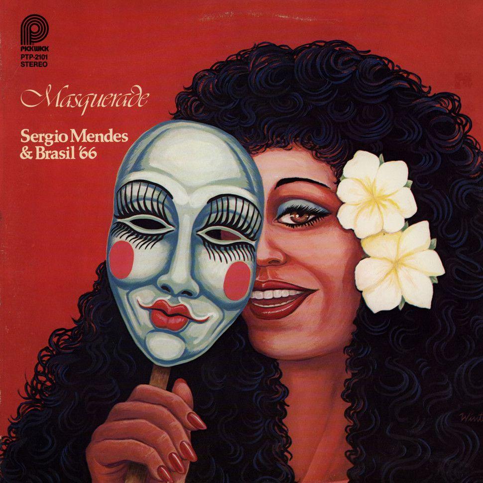 Album cover of "Masquerade" by Sérgio Mendes