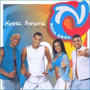 Capa do Álbum "Nossa História - Ao Vivo", de Nova Onda
