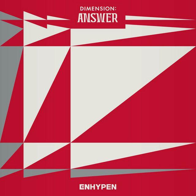 Portada de Álbum "DIMENSION : ANSWER ", de ENHYPEN