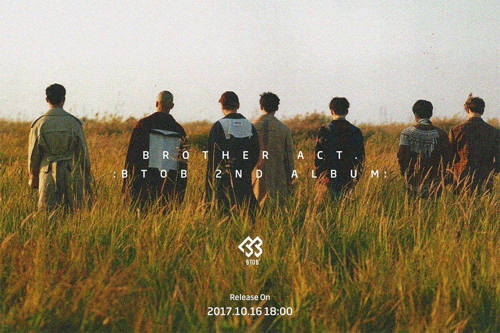 Capa do Álbum "Brother Act", de BTOB