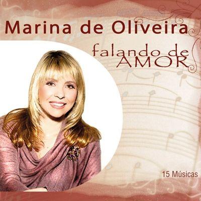 Portada de Álbum "Falando de Amor", de Marina de Oliveira