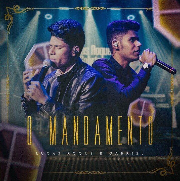 Capa do álbum "O Mandamento ", de Lucas Roque e Gabriel