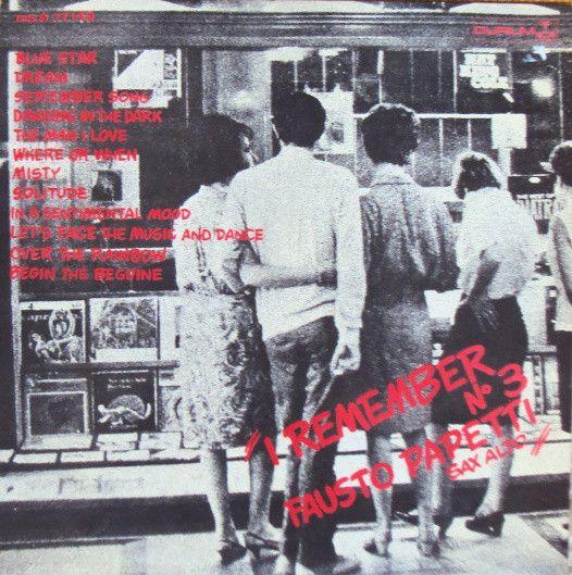 Capa do álbum "I Remember... N°3", de Fausto Papetti