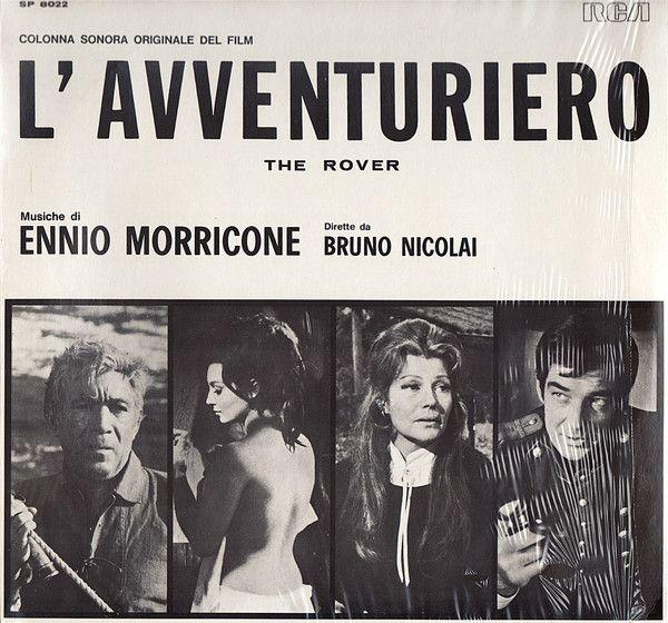 Capa do álbum "L'Avventuriero", de Ennio Morricone