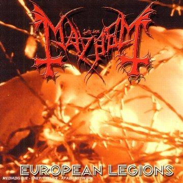 Portada de Álbum "European Legions", de Mayhem