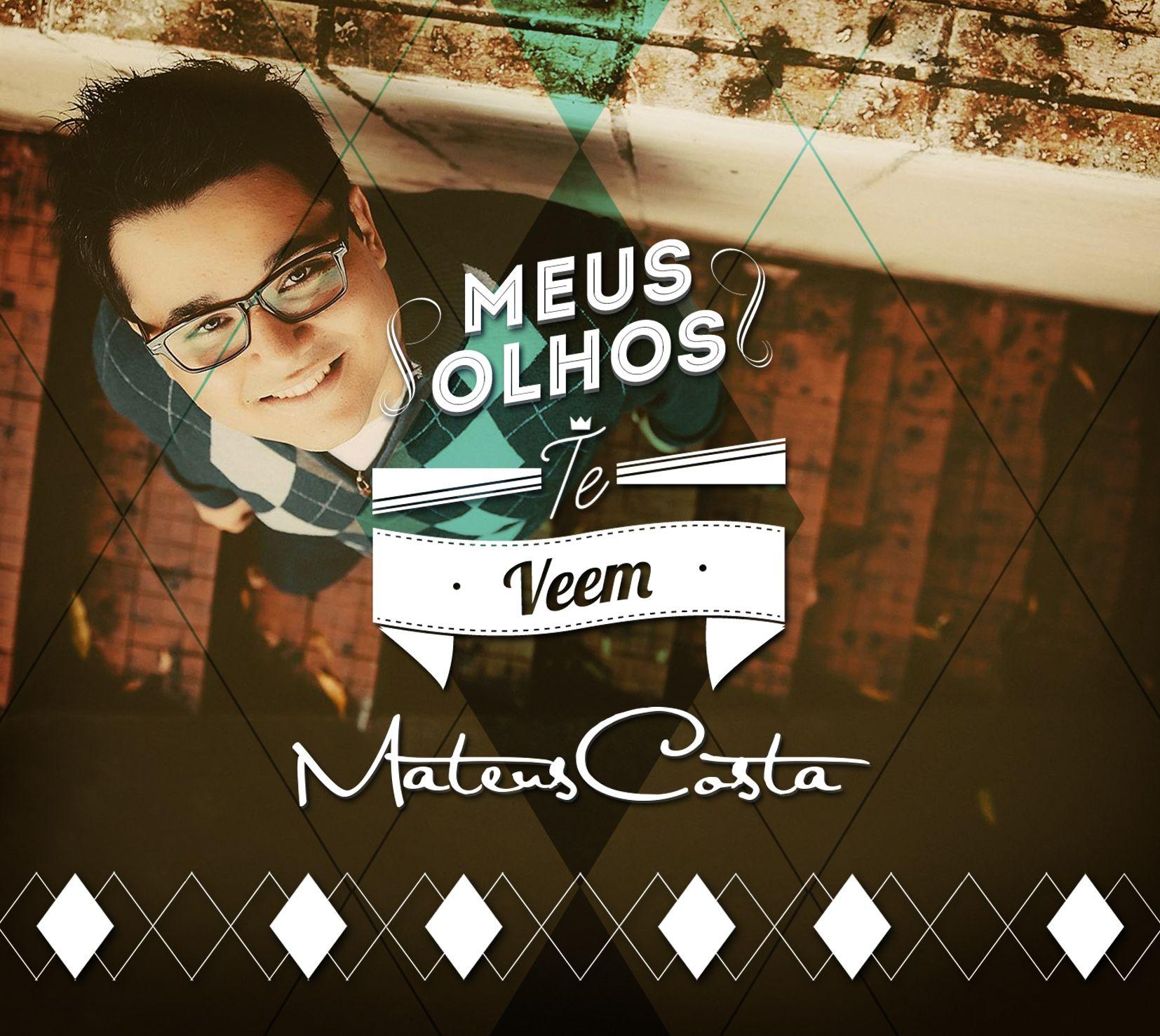 Portada de Álbum "Meus Olhos Te Veem", de Mateus Costa