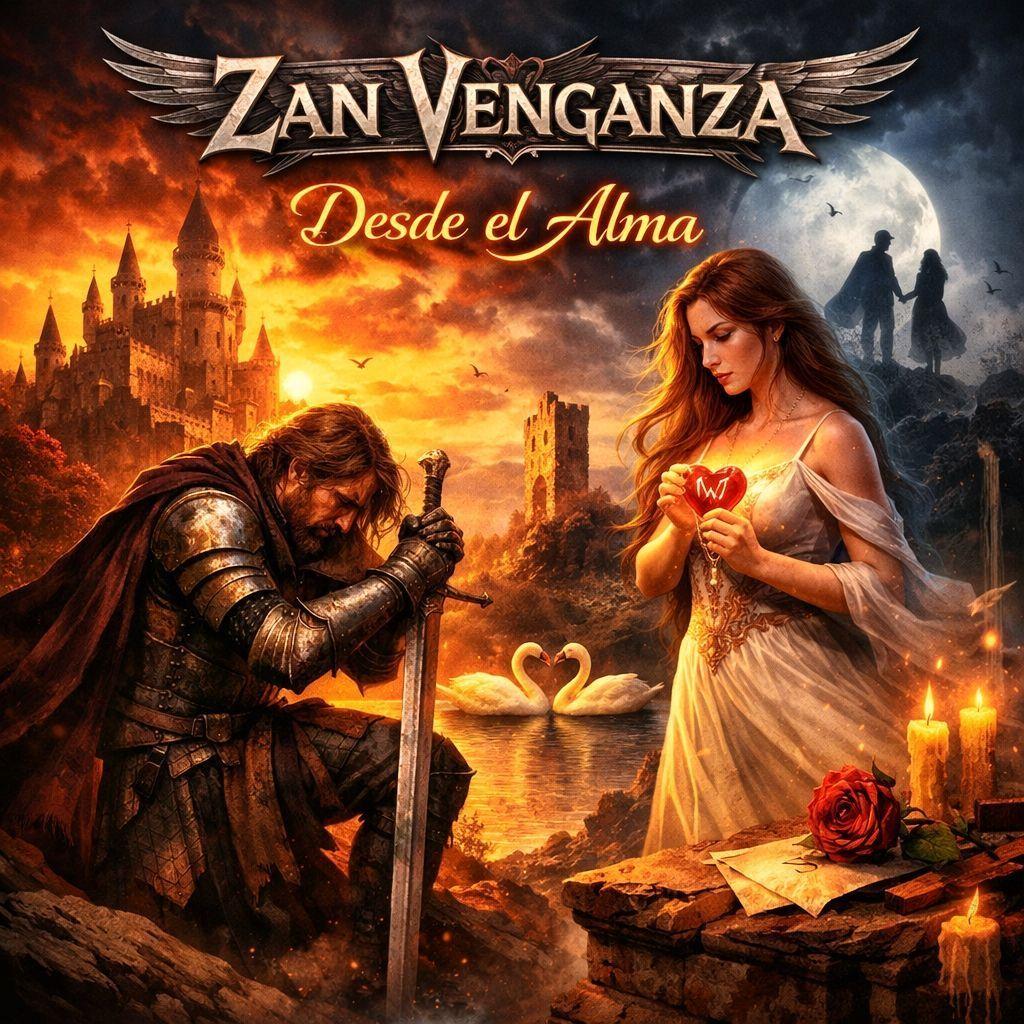 Portada de Álbum "Desde El Alma", de Zan Venganza