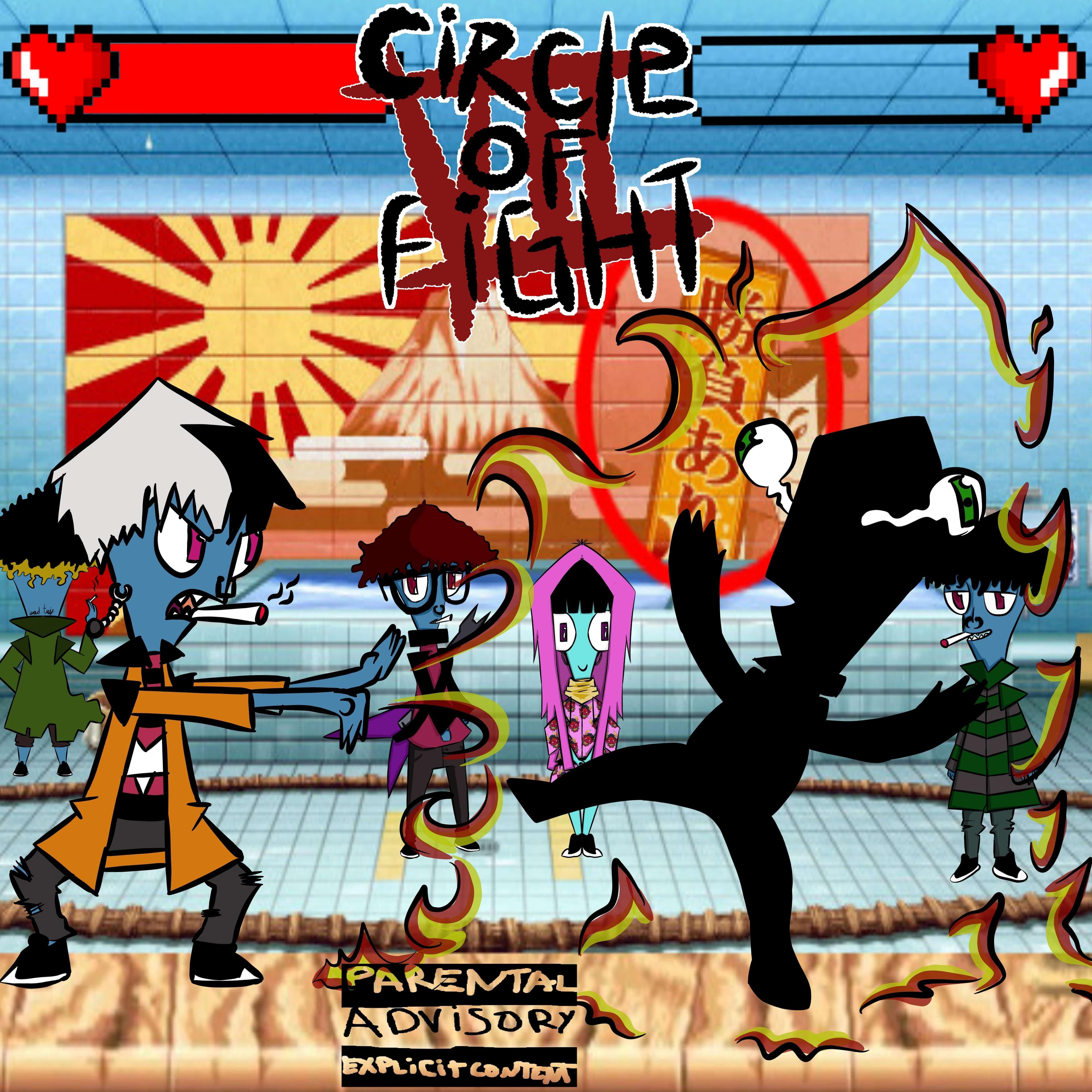 Portada de Álbum "Circle Vii Of Fight", de Aakuma13