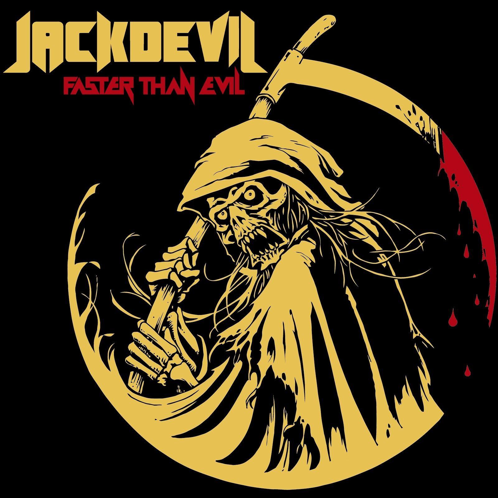 Portada de Sencillo/EP "Faster Than Evil", de Jack Devil