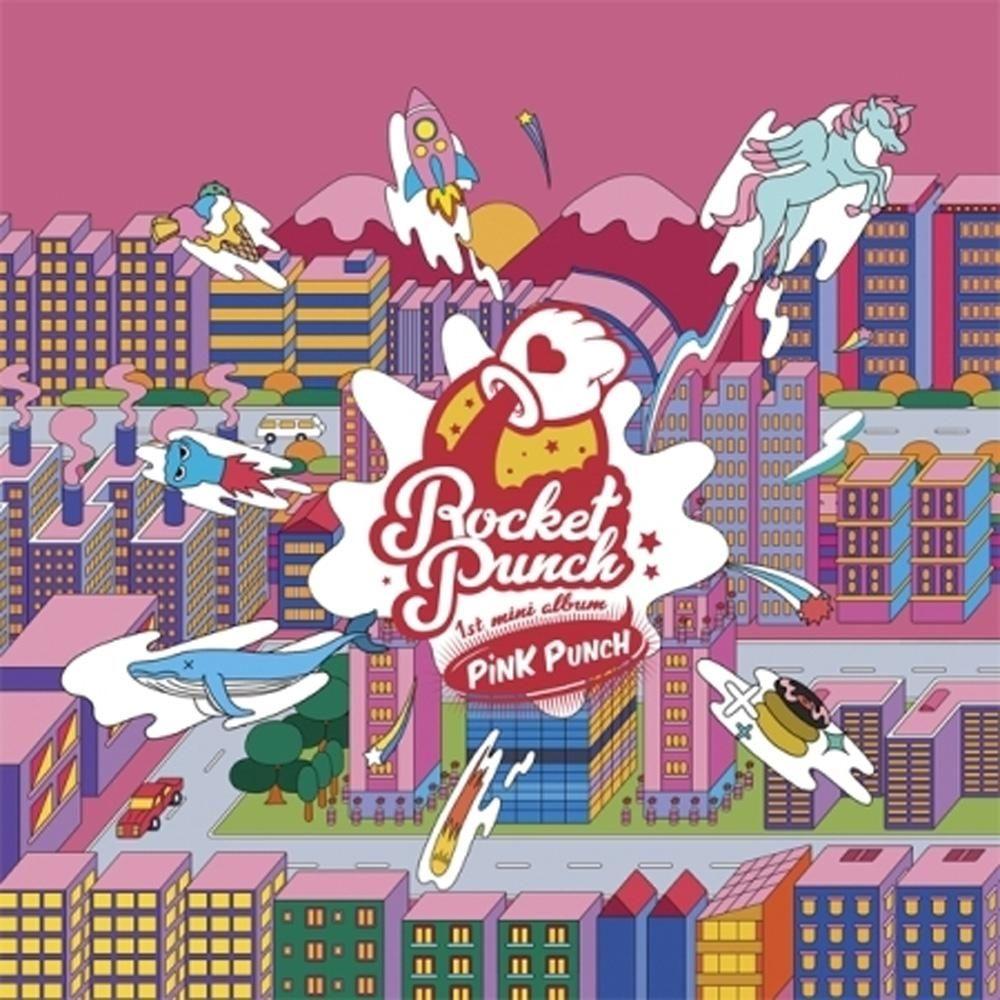Portada de Álbum "Pink Punch", de Rocket Punch