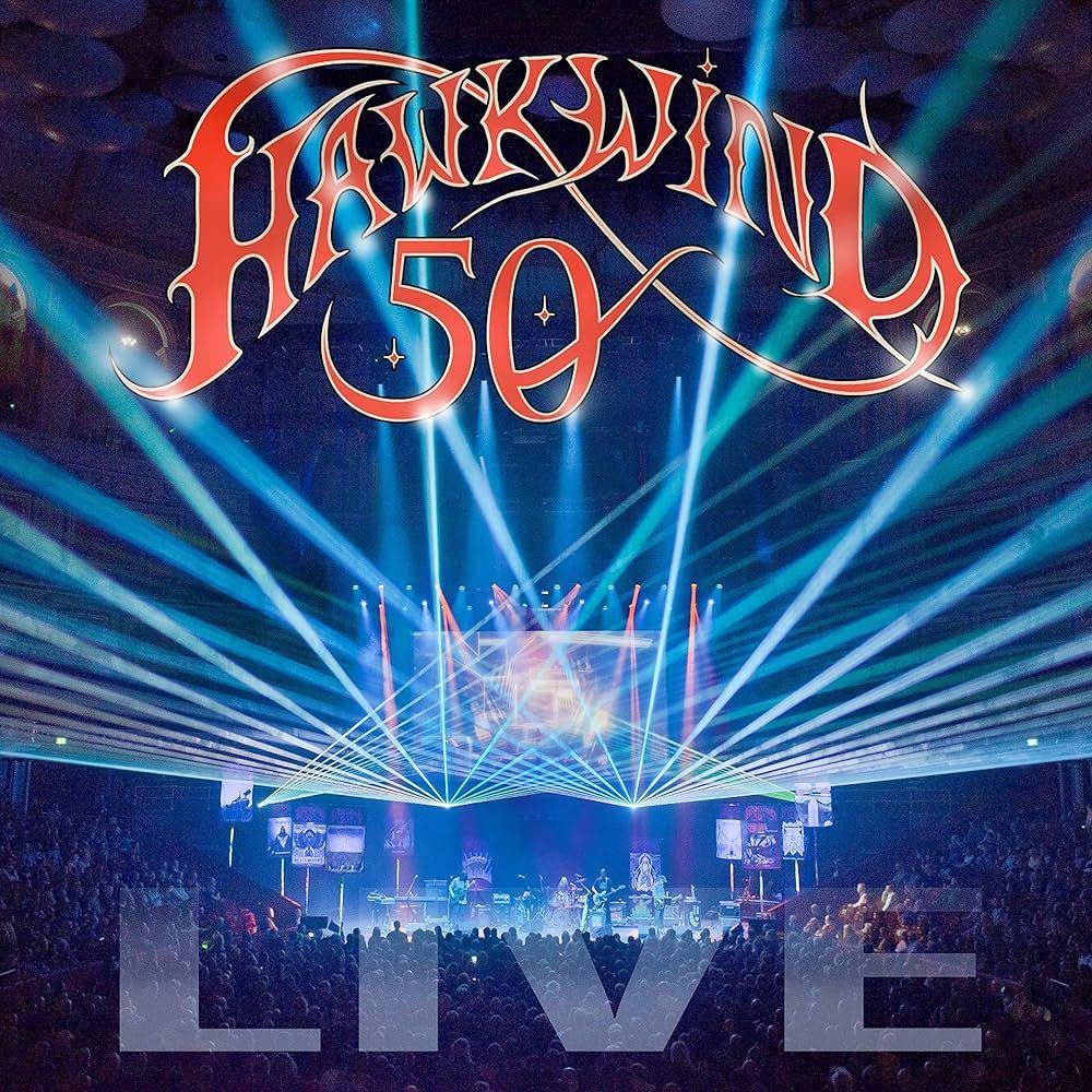 Portada de Álbum "50 Live", de Hawkwind