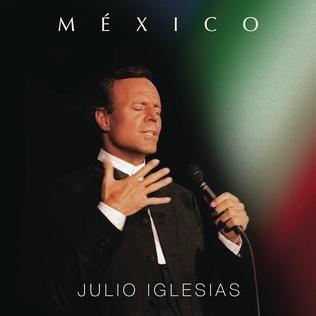 Portada del álbum "México", de Julio Iglesias