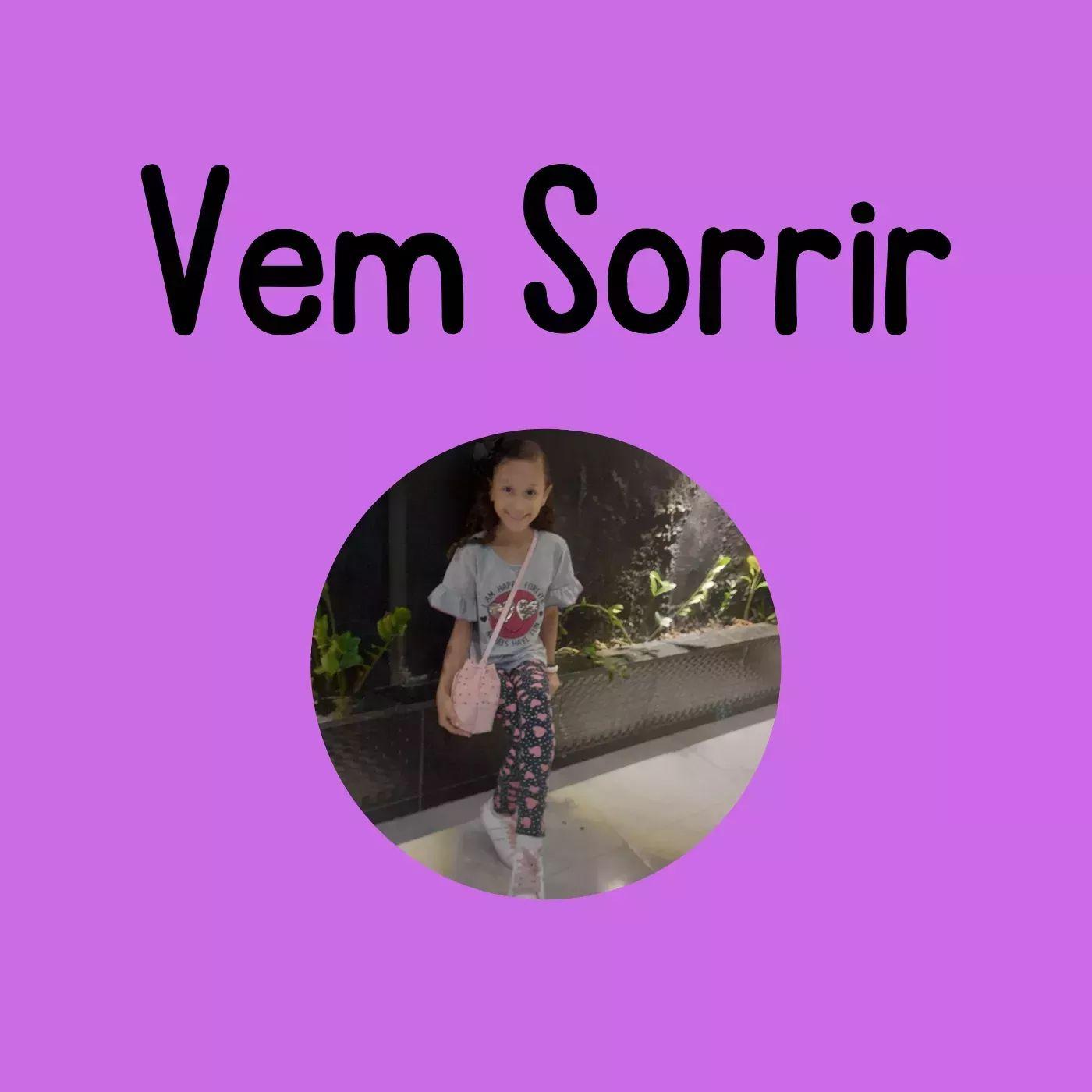 Portada de Álbum "Vem Sorrir", de Sâmela Emanuelle