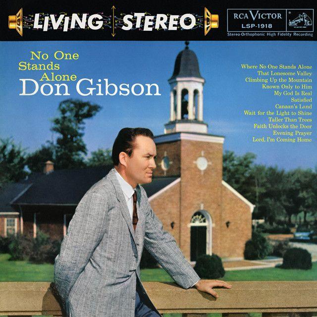 Capa do álbum "No One Stands Alone", de Don Gibson