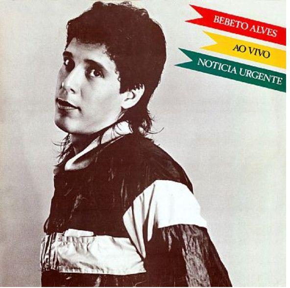 Portada de Álbum "Notícia Urgente", de Bebeto Alves