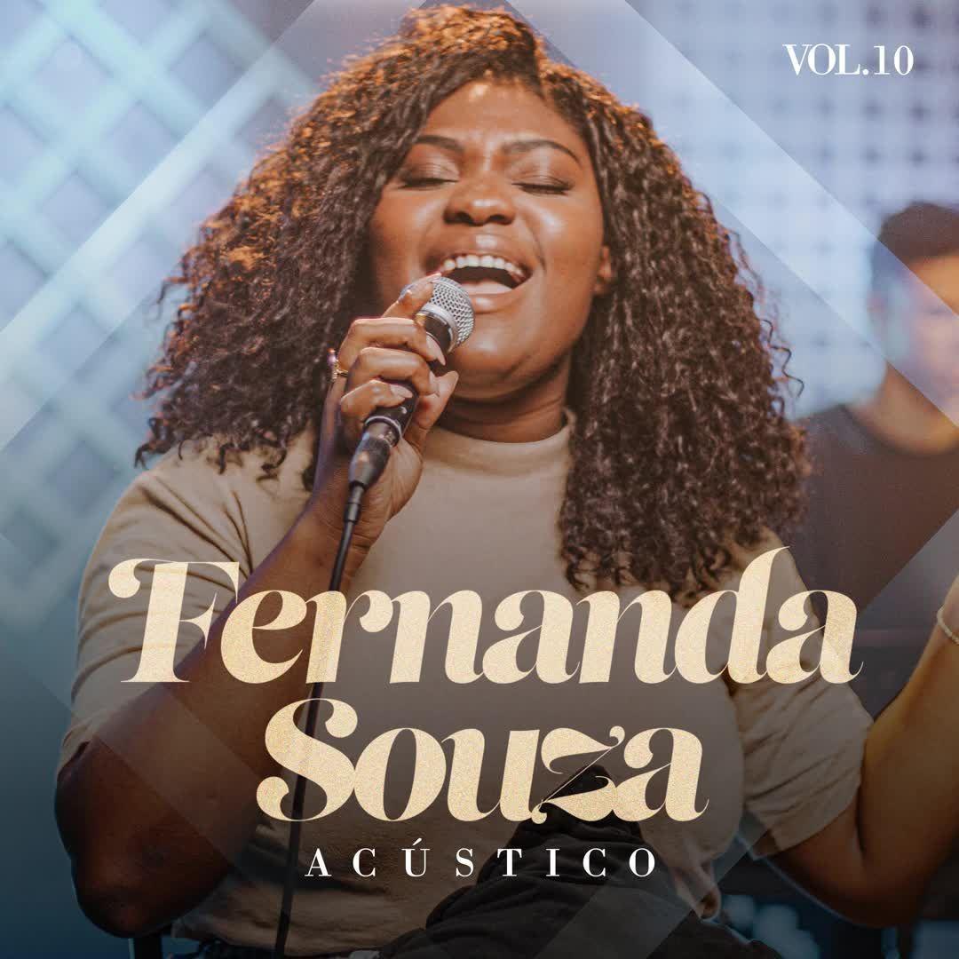 Portada de Álbum "Fernanda Souza - Acústico Volume 10", de Fernanda Souza (Gospel)