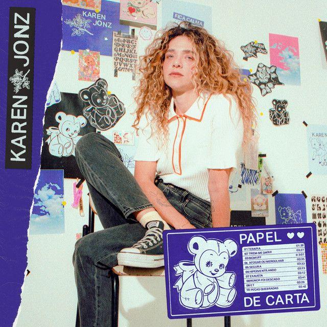 Portada de Álbum "Papel de Carta", de Karen Jonz