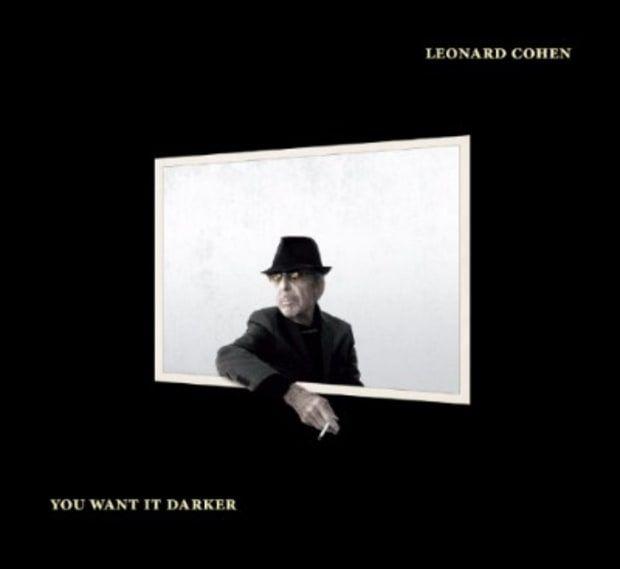 Capa do Álbum "You Want It Darker  ", de Leonard Cohen
