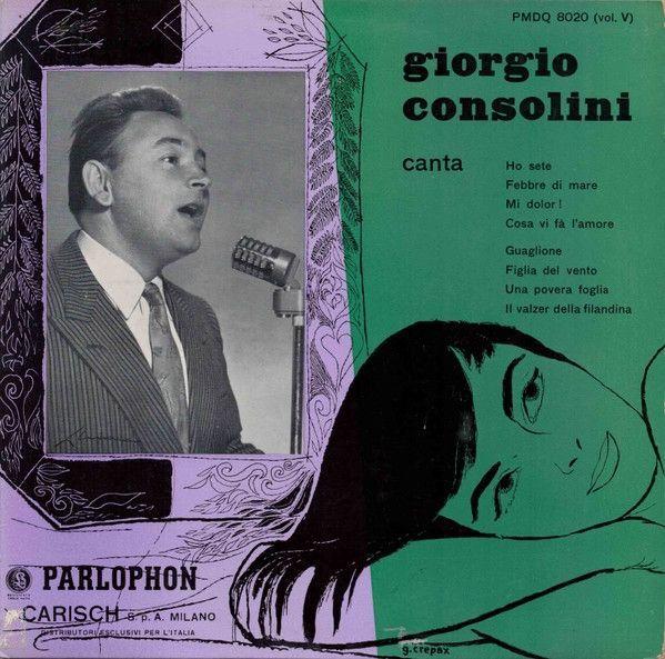 Portada de Álbum "Canta", de Giorgio Consolini