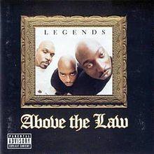 Portada de Álbum "Legends", de Above The Law
