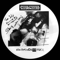 Portada de Álbum "Too Drunk To Fuck Compilation", de Holy Moses