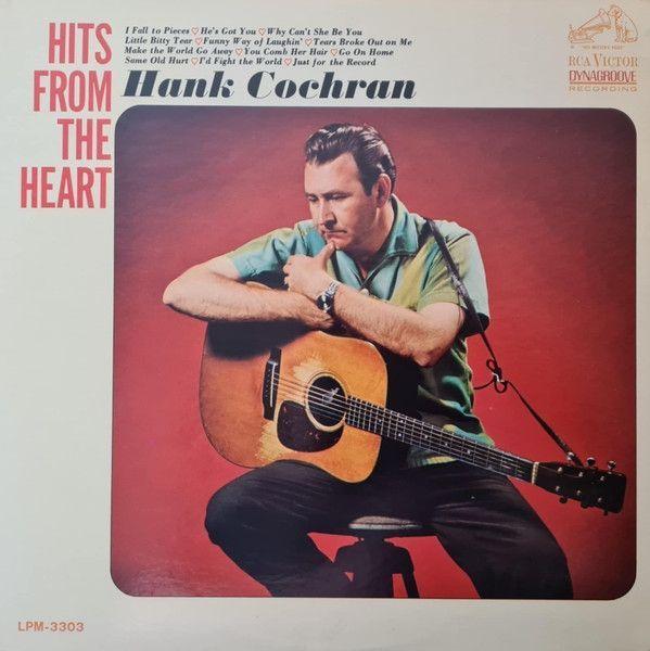 Portada de Álbum "Hits From The Heart", de Hank Cochran