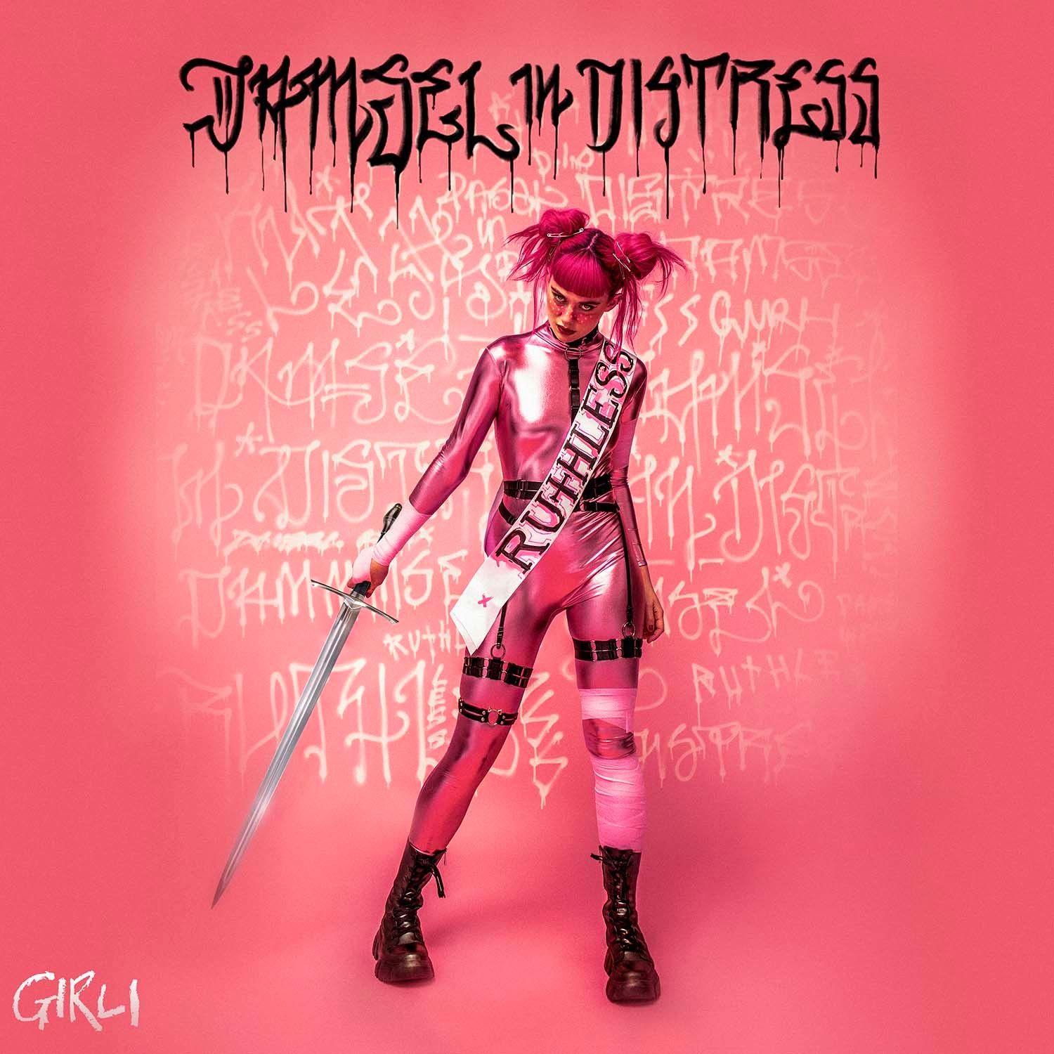 Portada de Sencillo/EP "DAMSEL IN DISTRESS", de GIRLI