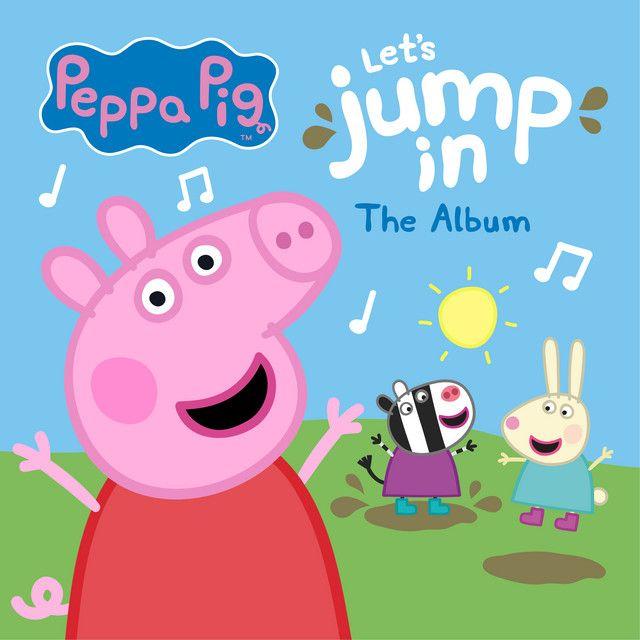 Portada de Álbum "Let's Jump In! The Album", de Peppa Pig