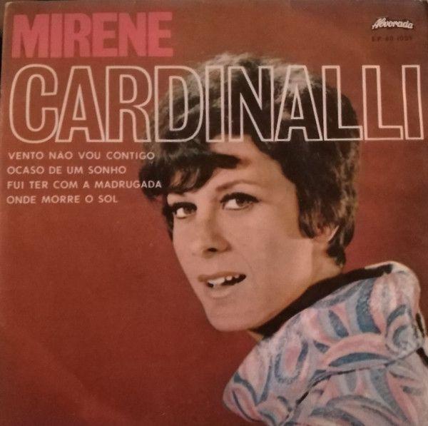 Portada de Sencillo/EP "Vento Não Vou Contigo", de Mirene Cardinalli