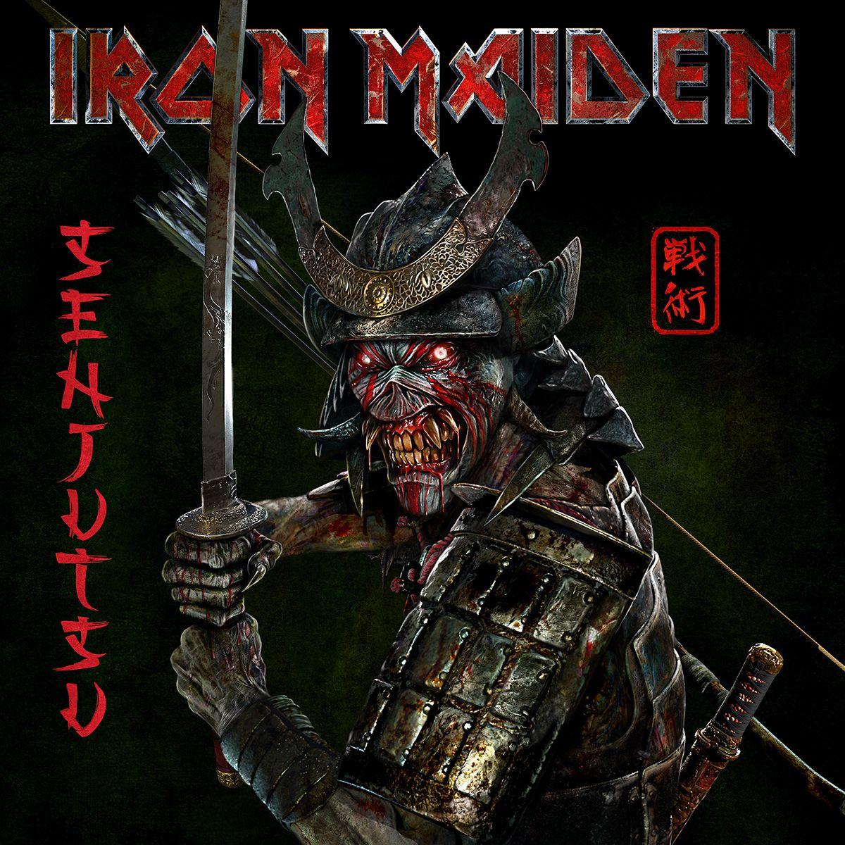 Album cover of "Senjutsu" by Iron Maiden