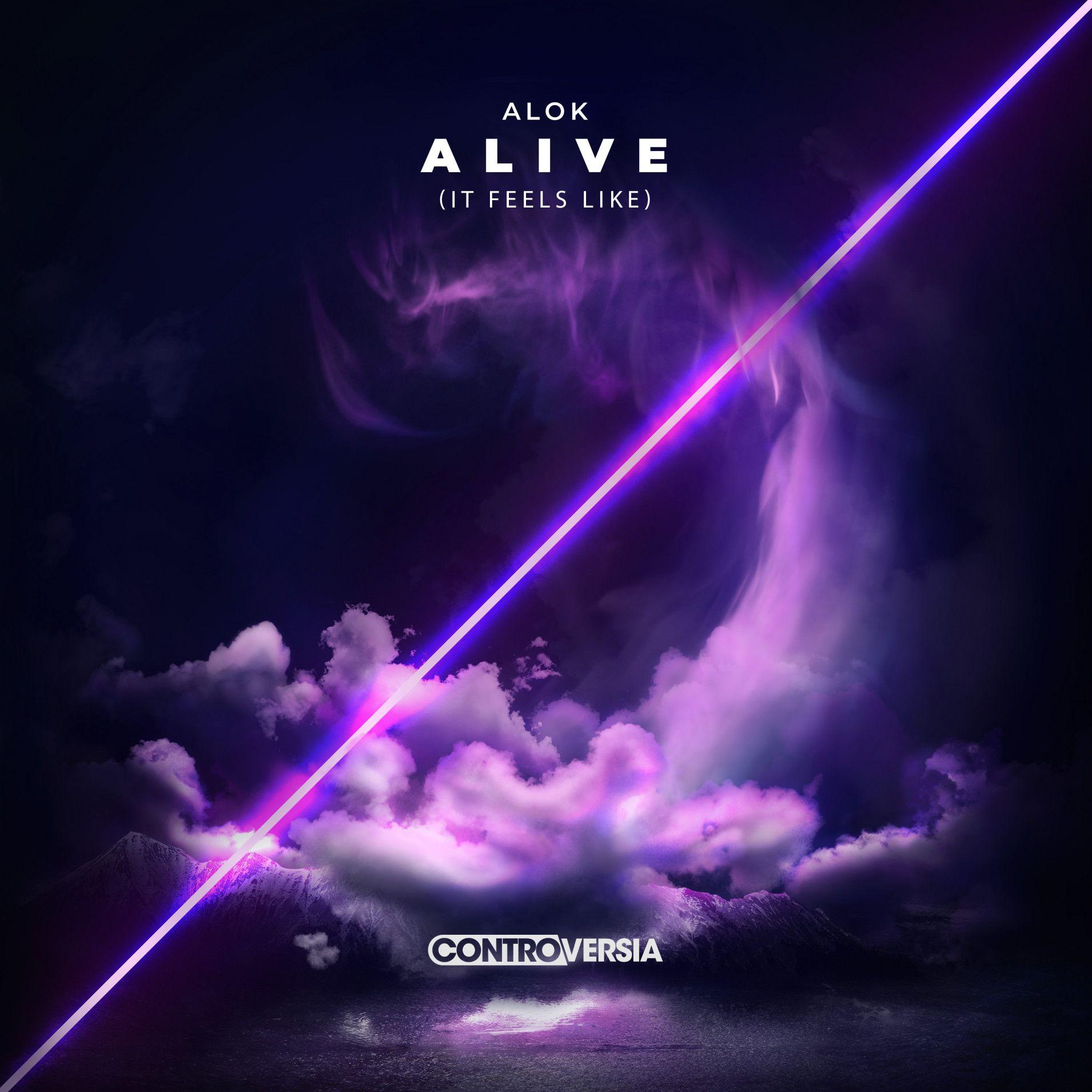 Portada de Sencillo/EP "Alive (It Feels Like)", de Alok