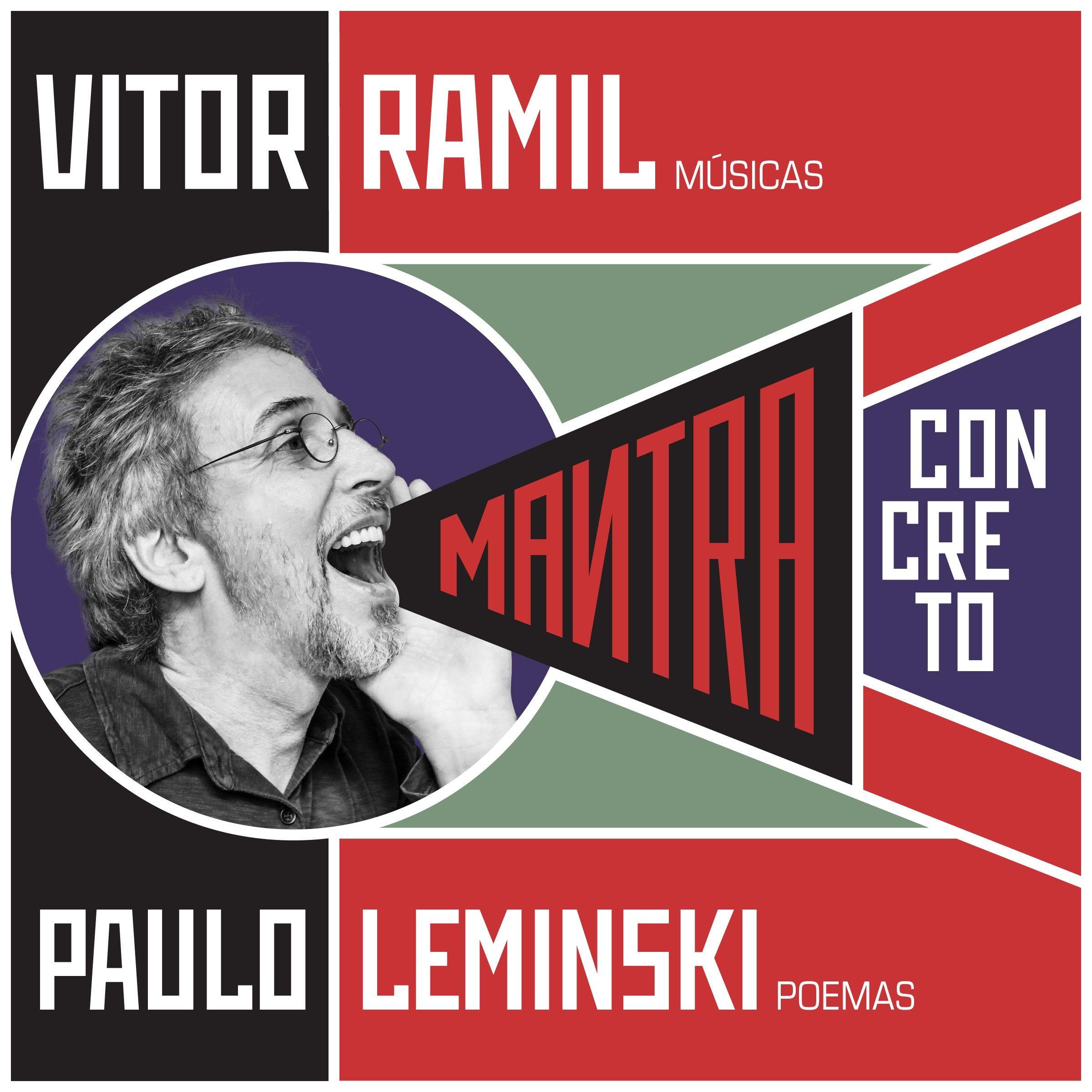 Portada de Álbum "Mantra Concreto", de Vitor Ramil