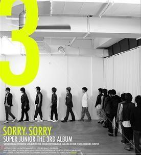 Portada del álbum "Sorry, Sorry", de SUPER JUNIOR