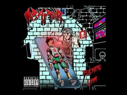 Portada de Álbum "Fucking Liar", de Kraptor