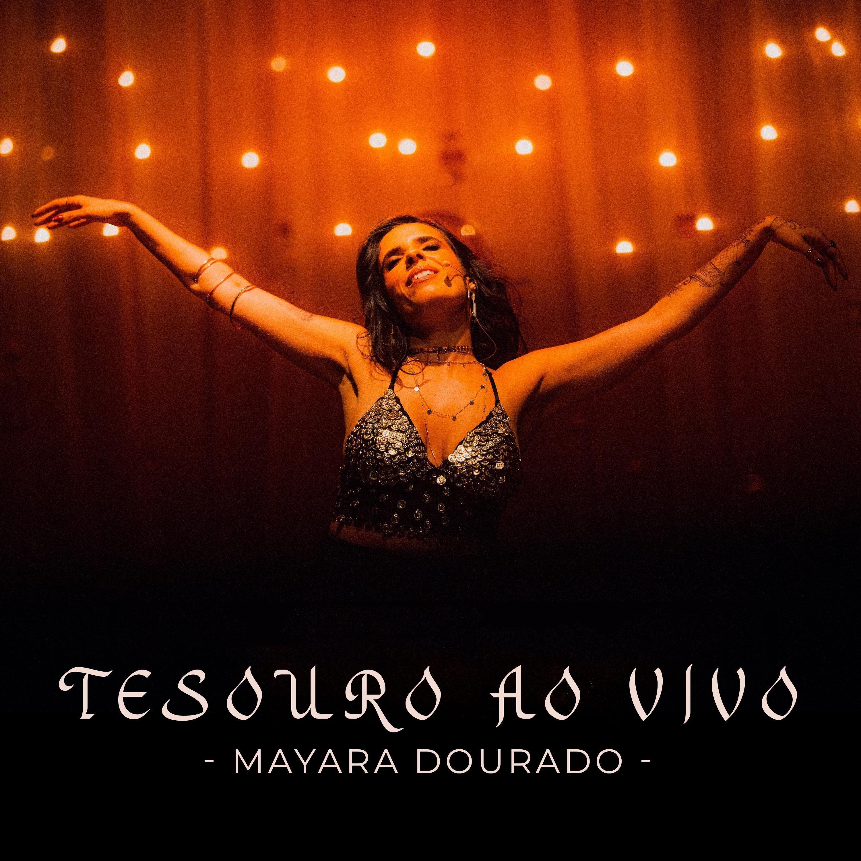 Capa do Single/EP "Tesouro Ao Vivo", de Mayara Dourado