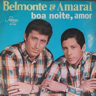 Portada de Álbum "Boa Noite, Amor", de Belmonte e Amaraí