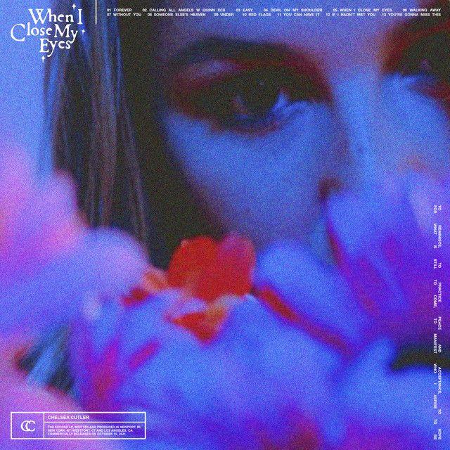 Portada de Álbum "When I Close My Eyes", de Chelsea Cutler