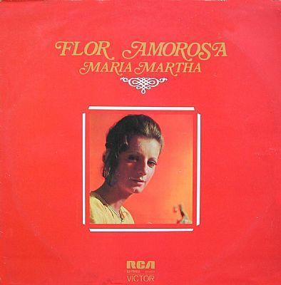 Capa do Álbum "Flor Amorosa", de Maria Martha