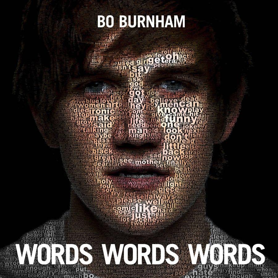 Capa do Álbum "Words Words Words", de Bo Burnham