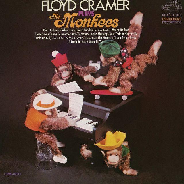 Capa do álbum "Floyd Cramer Plays The Monkees", de Floyd Cramer