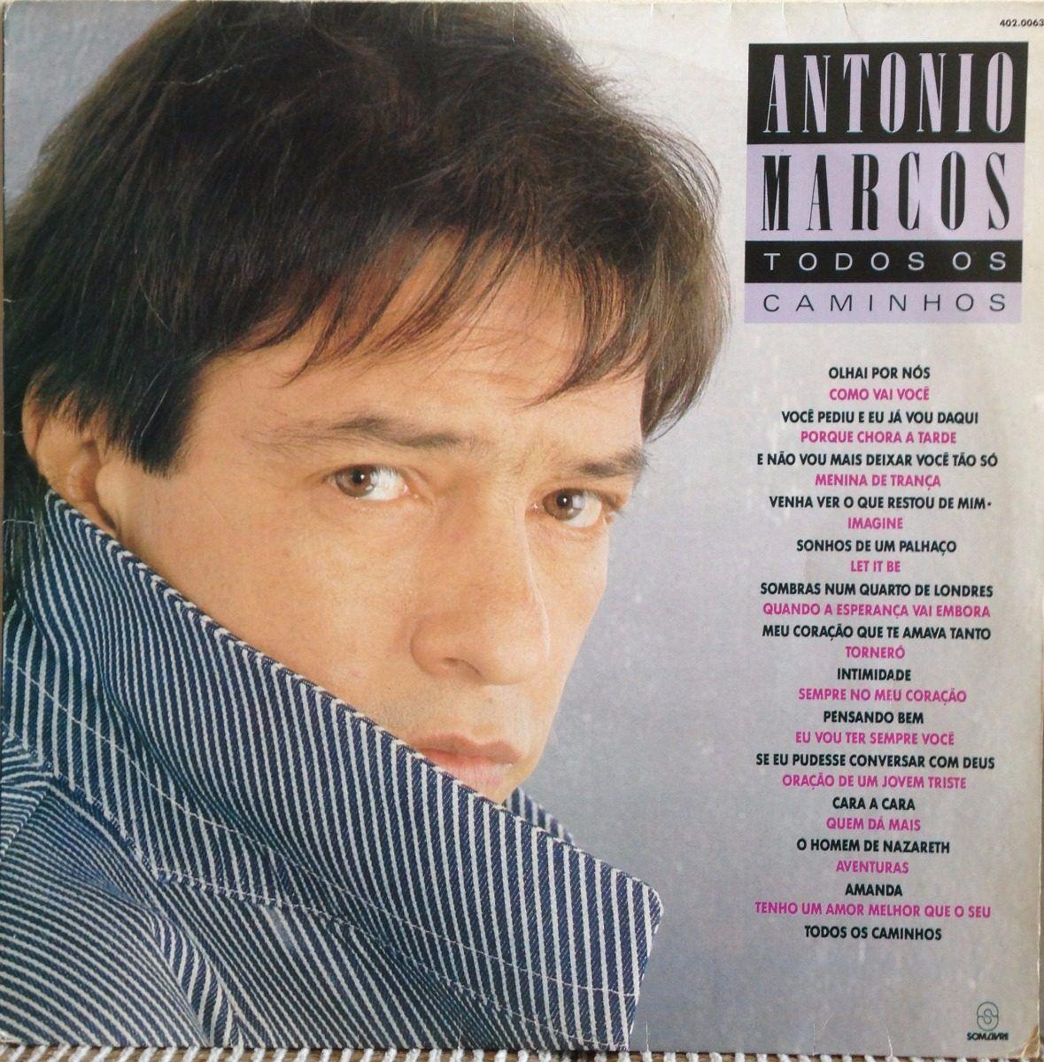 Portada de Álbum "Todos os Caminhos", de Antônio Marcos