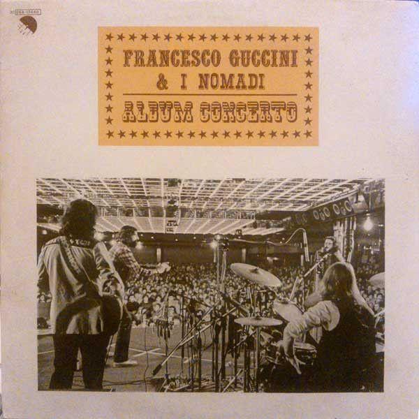 Portada de Álbum "Album Concerto", de Francesco Guccini