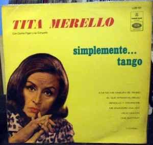 Album cover of "Simplemente... Tango" by Tita Merello